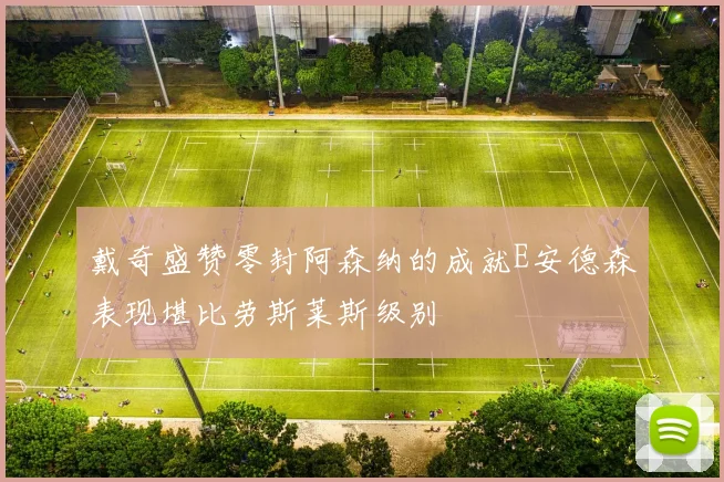 戴奇盛赞零封阿森纳的成就E安德森表现堪比劳斯莱斯级别